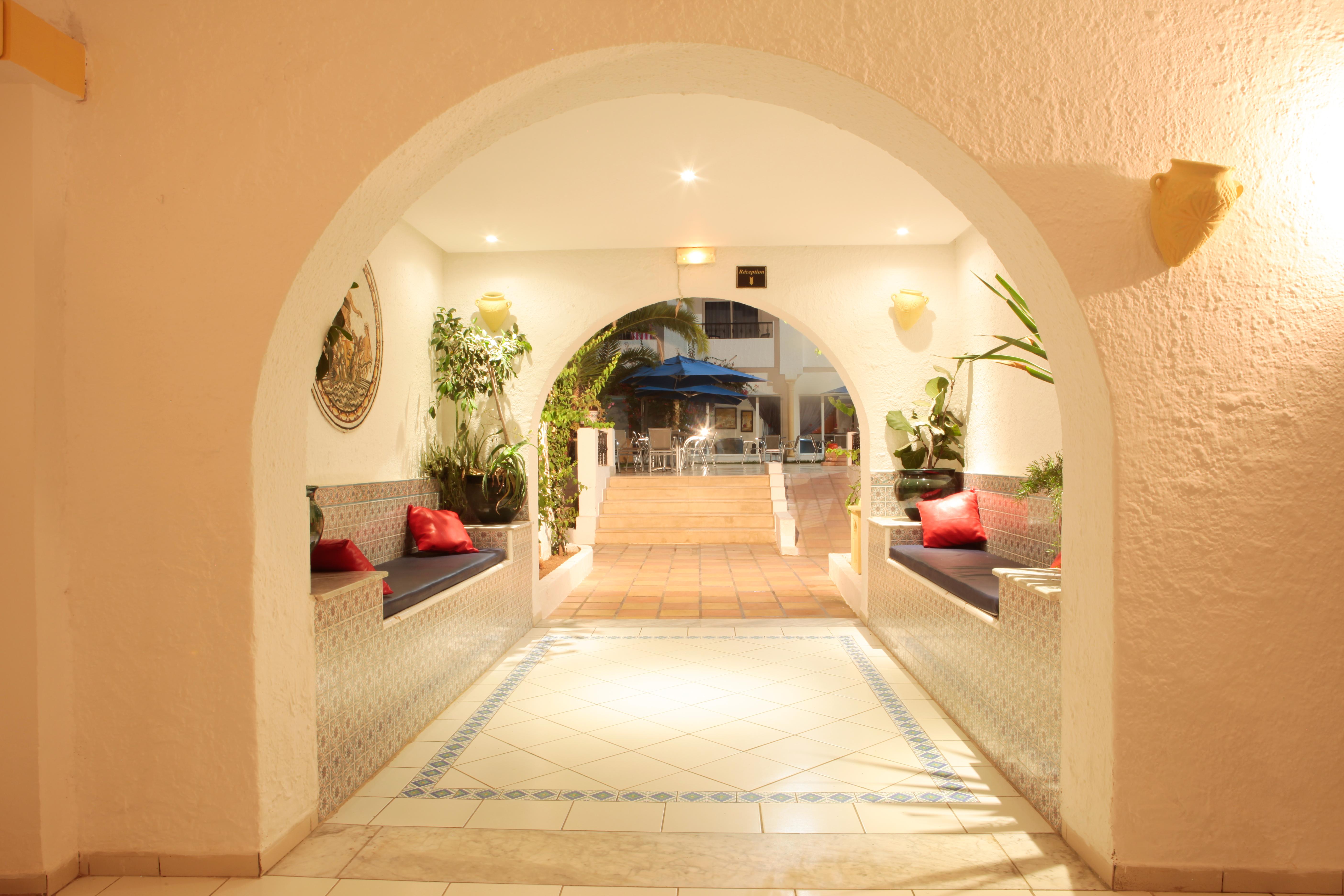 Hotel Nesrine Hammamet Exteriör bild