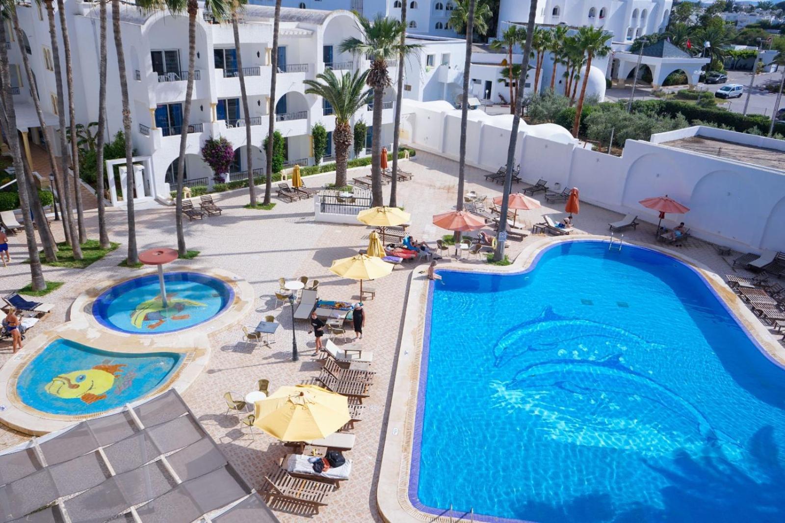 Hotel Nesrine Hammamet Exteriör bild